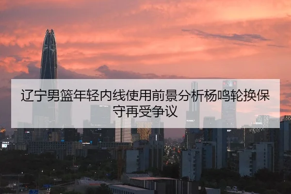 辽宁男篮年轻内线使用前景分析杨鸣轮换保守再受争议